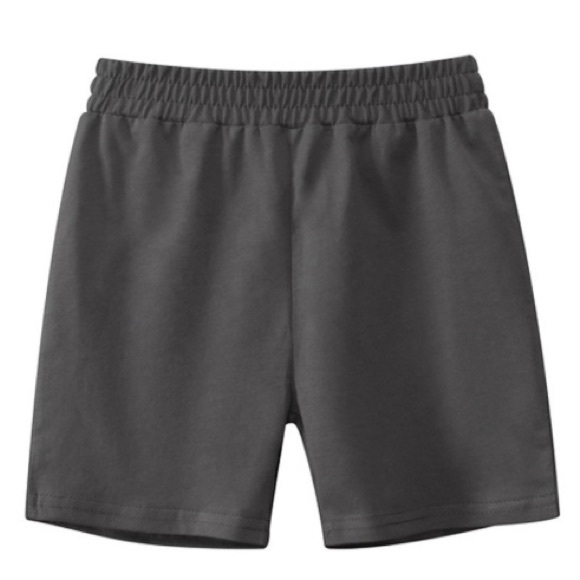Boys Cotton Shorts (Deep Gray) - Picture 1 of 5